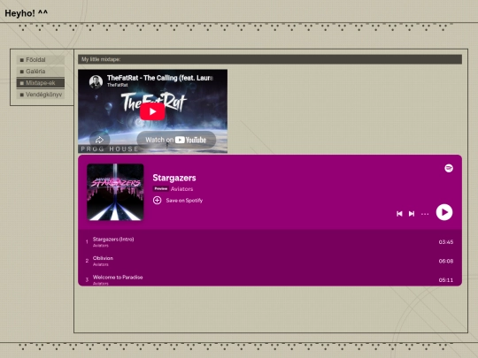 mixtapes screenshot