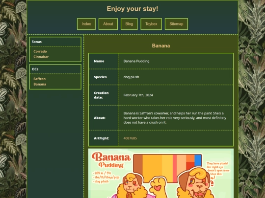 ocs/banana screenshot