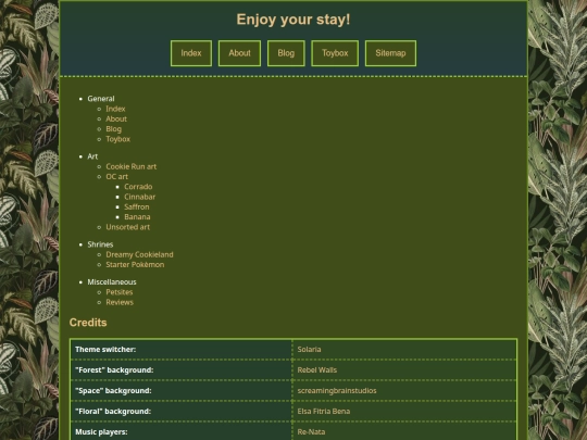 sitemap screenshot