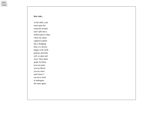 poemfiles/firstvisit screenshot