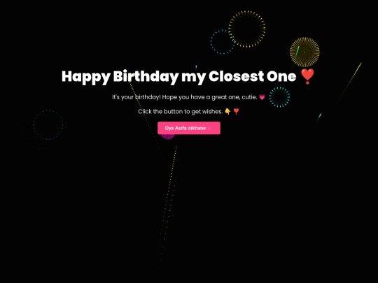 MY CUTIE BIRTHDAY screenshot