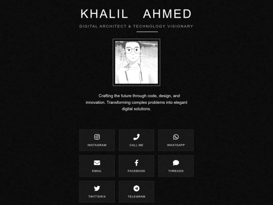 ONLINE PROFILE FOR CONTACT PURPOSE screenshot
