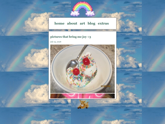 blog screenshot