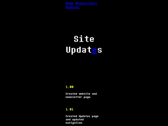 Updates screenshot