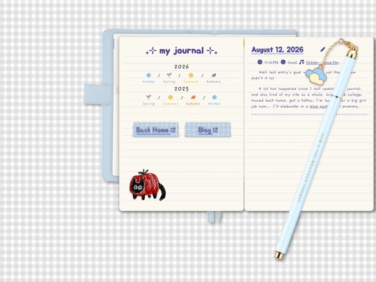 journal screenshot