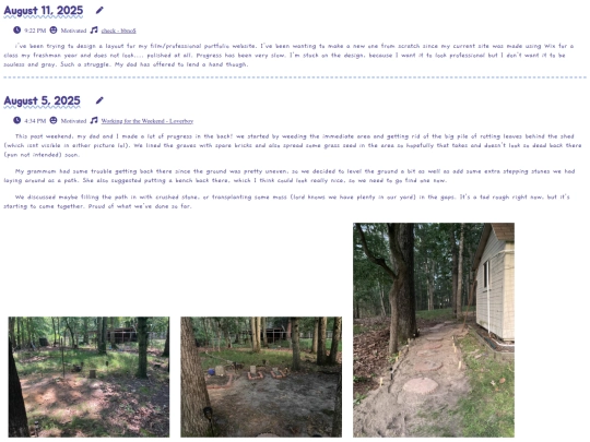 journal/summer25 screenshot