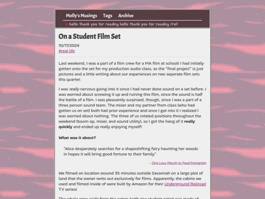 zonelots/posts/2024-10-17-On-a-Student-Film-Set screenshot