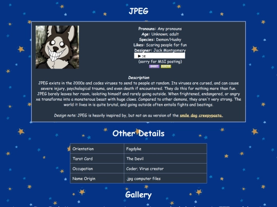 characters/JPEG screenshot