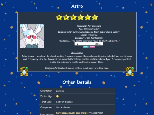 characters/astro screenshot