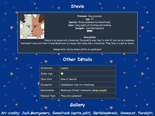 characters/stevie screenshot