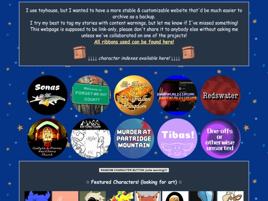 characterstorage072003 screenshot