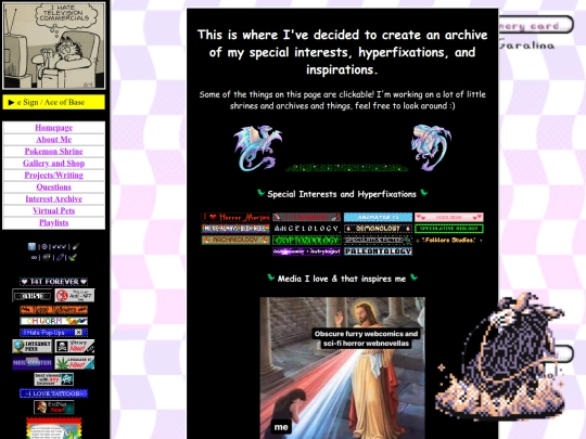 interests screenshot