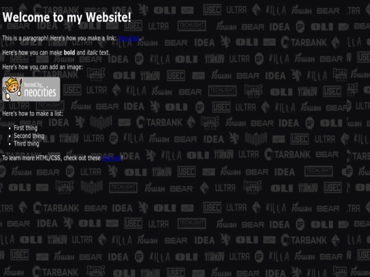 index screenshot