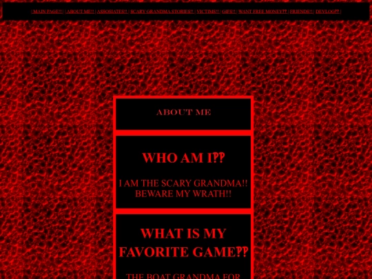 aboutme screenshot