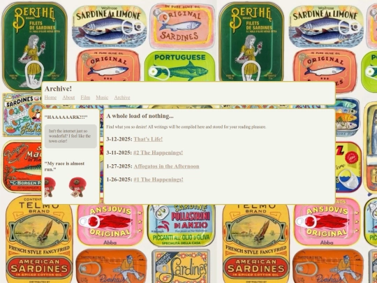 archive screenshot