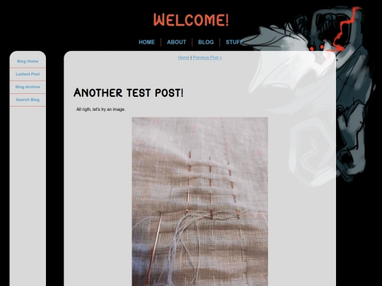 blog_main screenshot