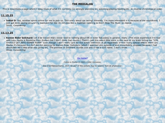 medialog screenshot