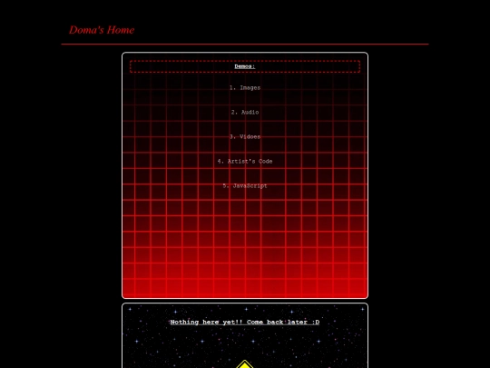 demos screenshot