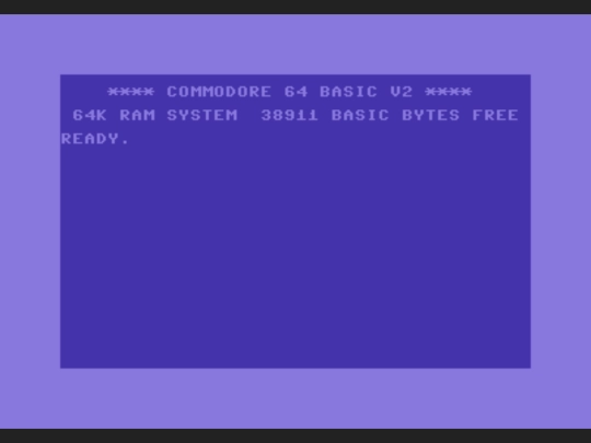 Comodore64 screenshot
