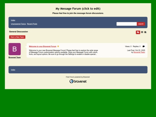 forum screenshot
