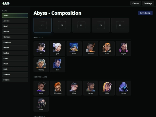 comp-builder screenshot