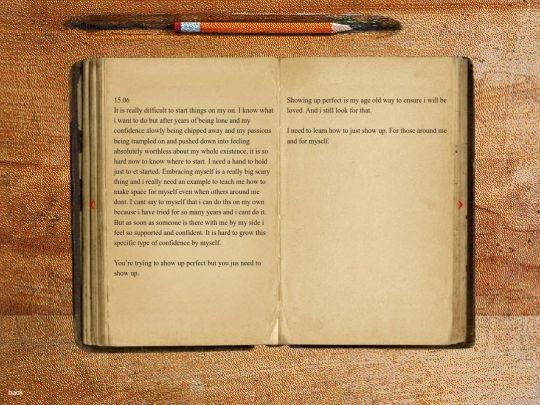 journal screenshot