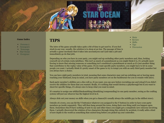 SOTIPS screenshot