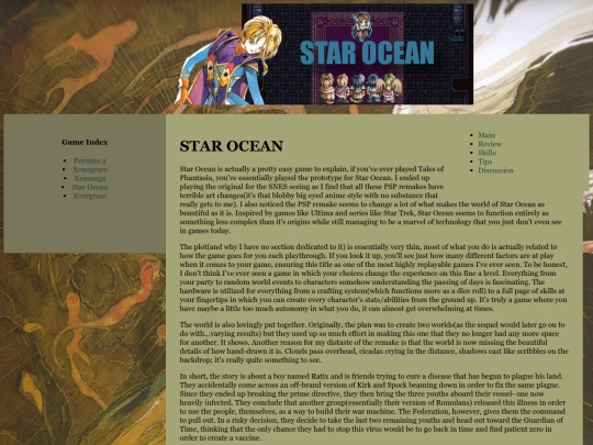 STAROCEAN screenshot