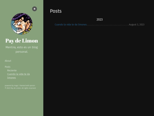 posts screenshot