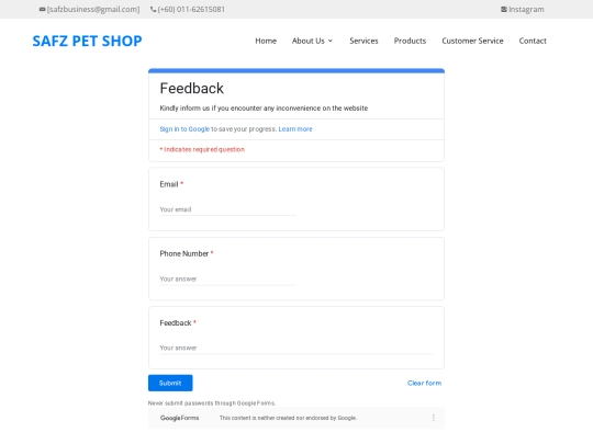c.service screenshot
