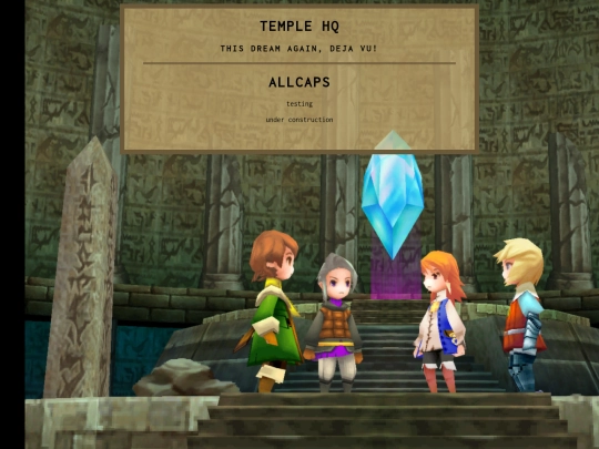 histories screenshot