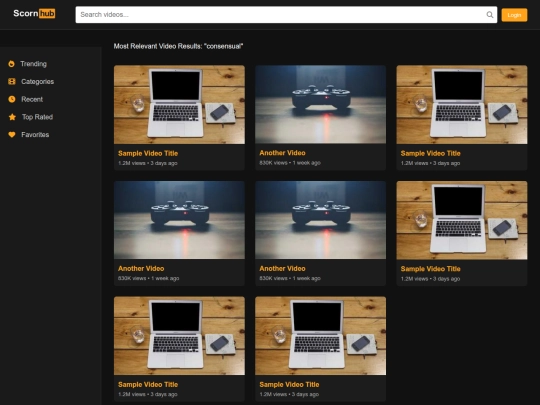 pornhub screenshot