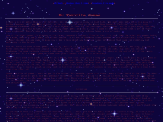 favoritegames screenshot