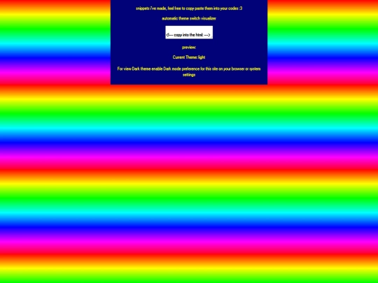 css/snippets screenshot