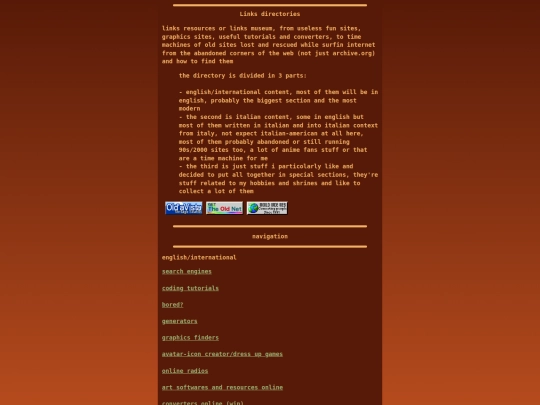 links/links screenshot