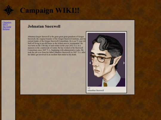 johnsnoxwell screenshot