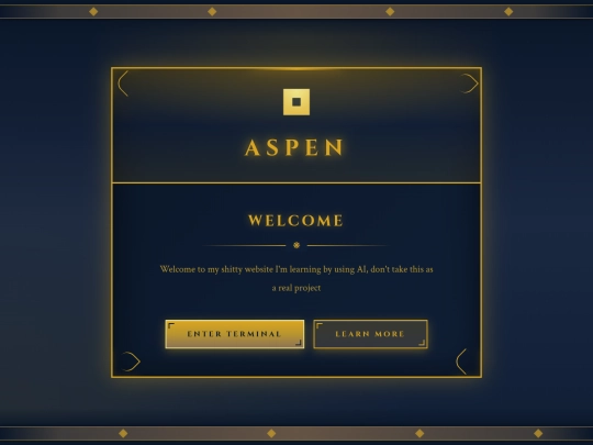 aspen_landing screenshot