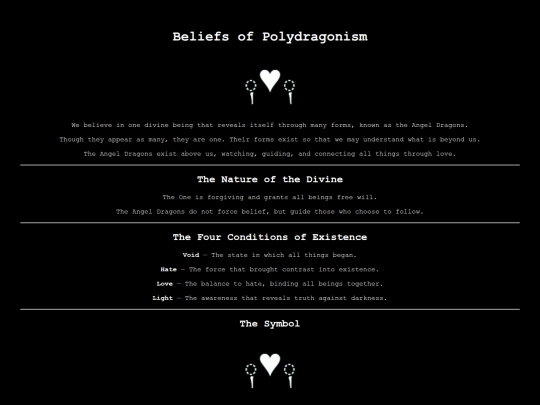 beliefs screenshot