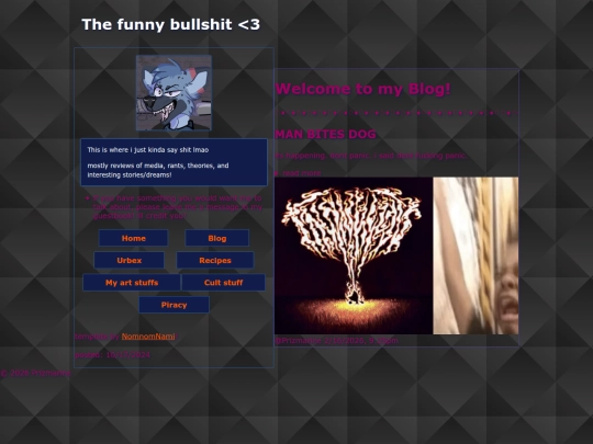blog screenshot