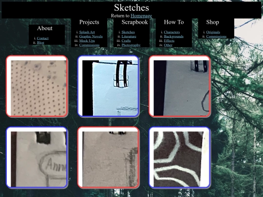 Homework 8/Sketches screenshot