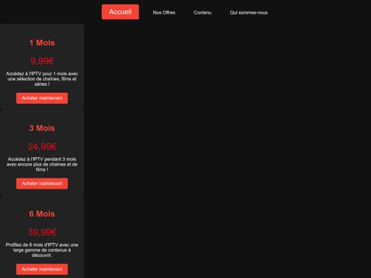 offres screenshot