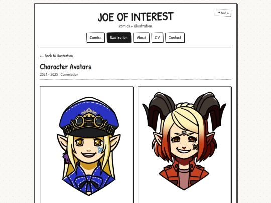 illustration/character-avatars screenshot