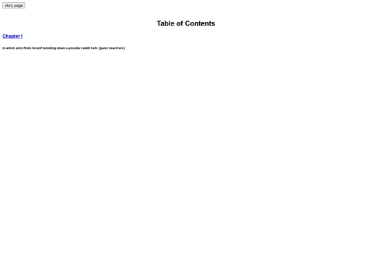 aliceTOC screenshot