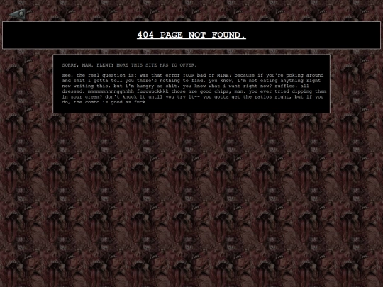 not_found screenshot
