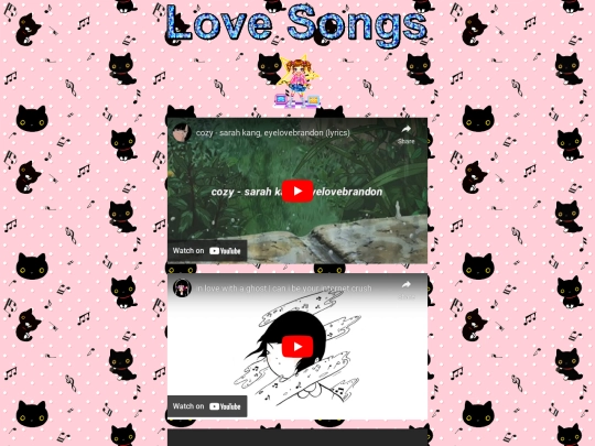 lovesongs screenshot