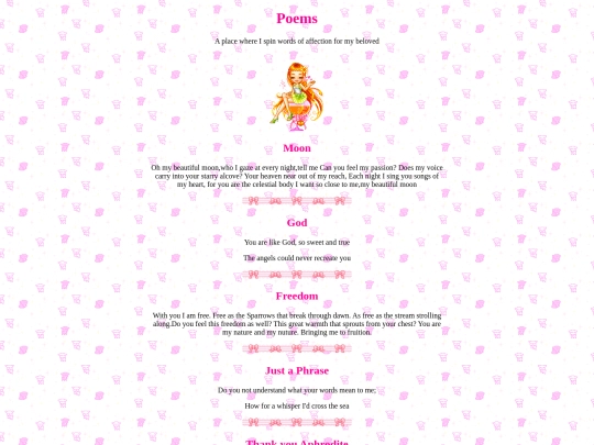 poems screenshot