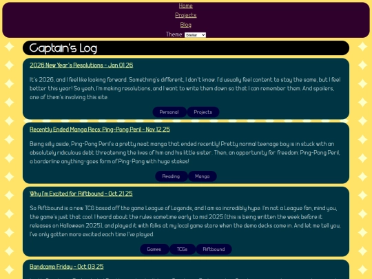 blog screenshot