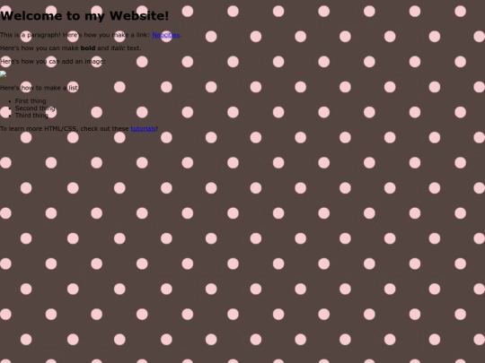 index screenshot