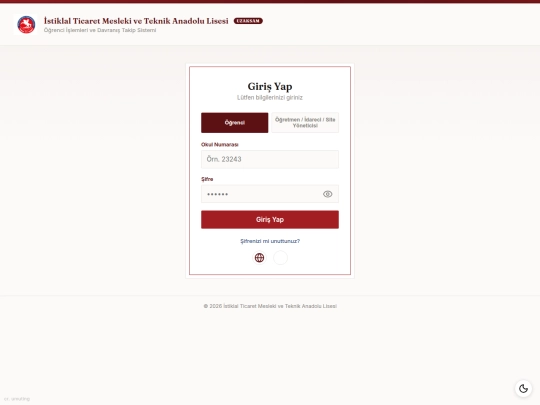istiklal-site/public/ogretmen screenshot