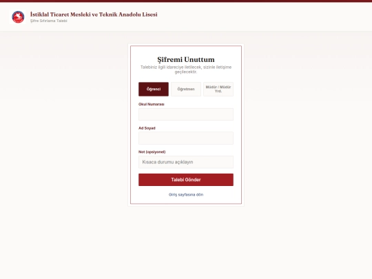 istiklal-site/public/sifre-sifirla screenshot